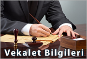 Vekalet Bilgileri